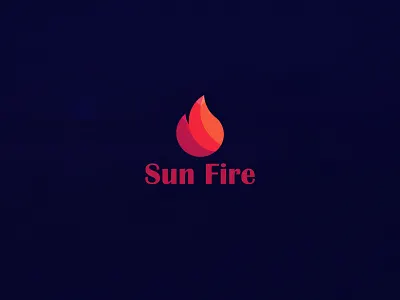 Sunfire, business logo applogo brand design brandidentity branding business logo clean colorfull fire flame logo logodesign logoinspire logomaker minimal modern sun