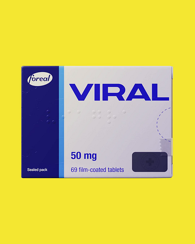 Prescribed Dose 3d animation branding cgi design foreal illustration logo