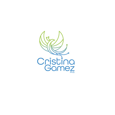 CRISTINA GAMEZ LOGO corporate identity graphic design identity logo marque print