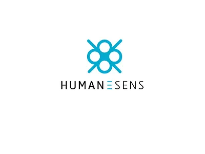 HUMAN E SENS LOGO communication corporate identity identity logo marque print