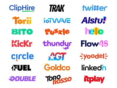 Updated Wordmarks Collection casino custom design flow freelance fuel game gaming hr logo logos mihai dolganiuc design negative space puzzle speed tech type web3