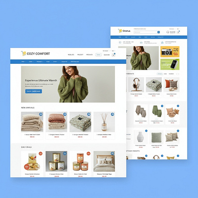 🛋️ Cozy Comfort – Shopify CRO & Custom Theme Development conversion rate optimization product page product page template shopify shopify design template web design