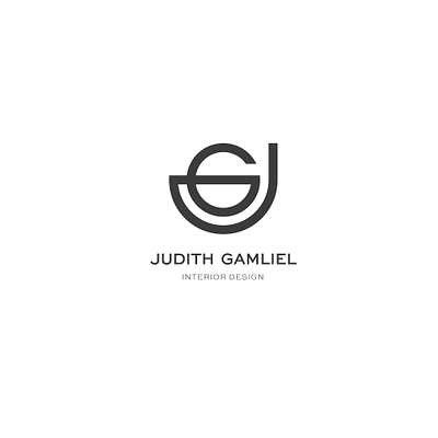 JUDITH GAMLIEL LOGO communication corporate identity identity logo marque print