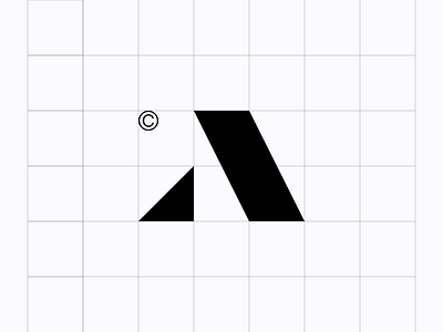 Architectural logo for "Apartment" architecture logo brand identity branding exterior interior logo logo design minimalism minimallogo modern logo