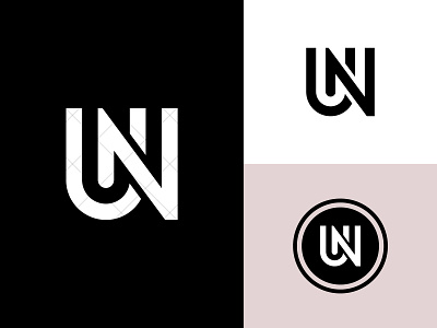 NU Logo branding design icon identity illustration logo logo design logotype minimalist monogram n nu nu logo nu monogram typography u un un logo un monogram vector art
