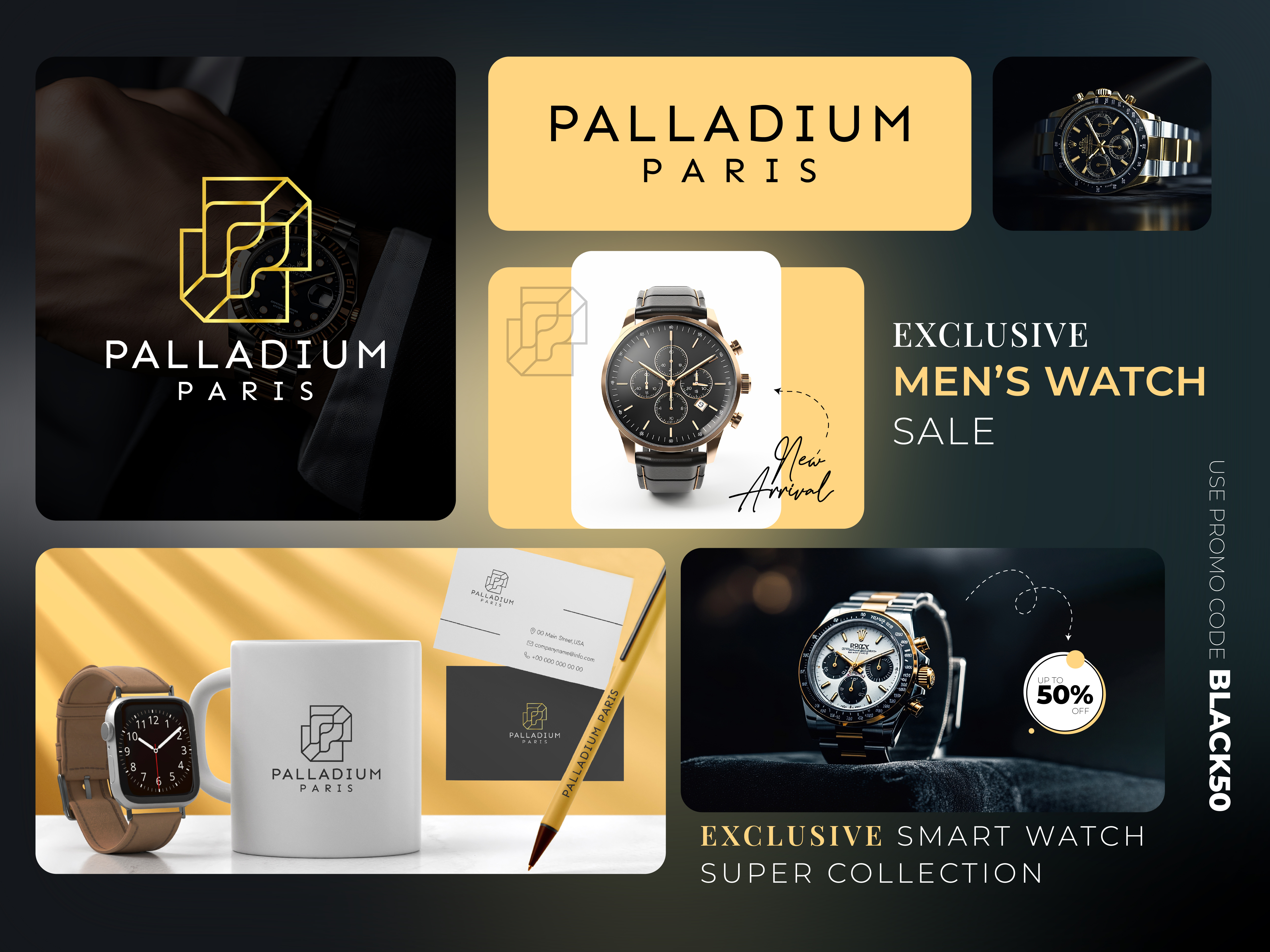 Example of Minimalist Logo & Brand Identity Design