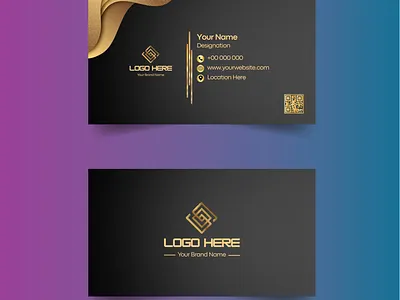 Professional Business Card Design branding business card design graphic design illustration logo modern design name card unique design vector visiting card