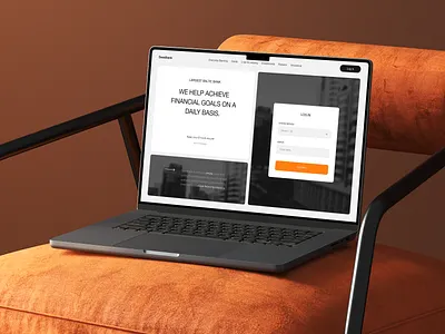 Swedbank Web App - Log In Page bank fintech home screen login login page payment web app