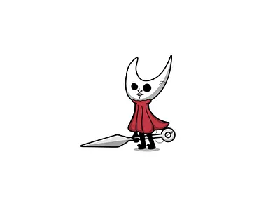 Hornet art bug cartoon character character design fanart game hornet illustration silksong vector