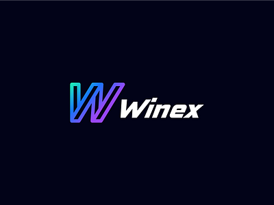 W/N winex logo abstract logo gradient logo letter logo logo logo maker logo mark modern logo w letter logo w n logo winex
