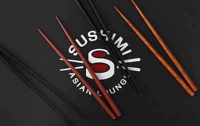 Letter S with Sushi logo asian logo chinese logo fish logo food logo letter s logo restaurant logo seafood logo sushi logo