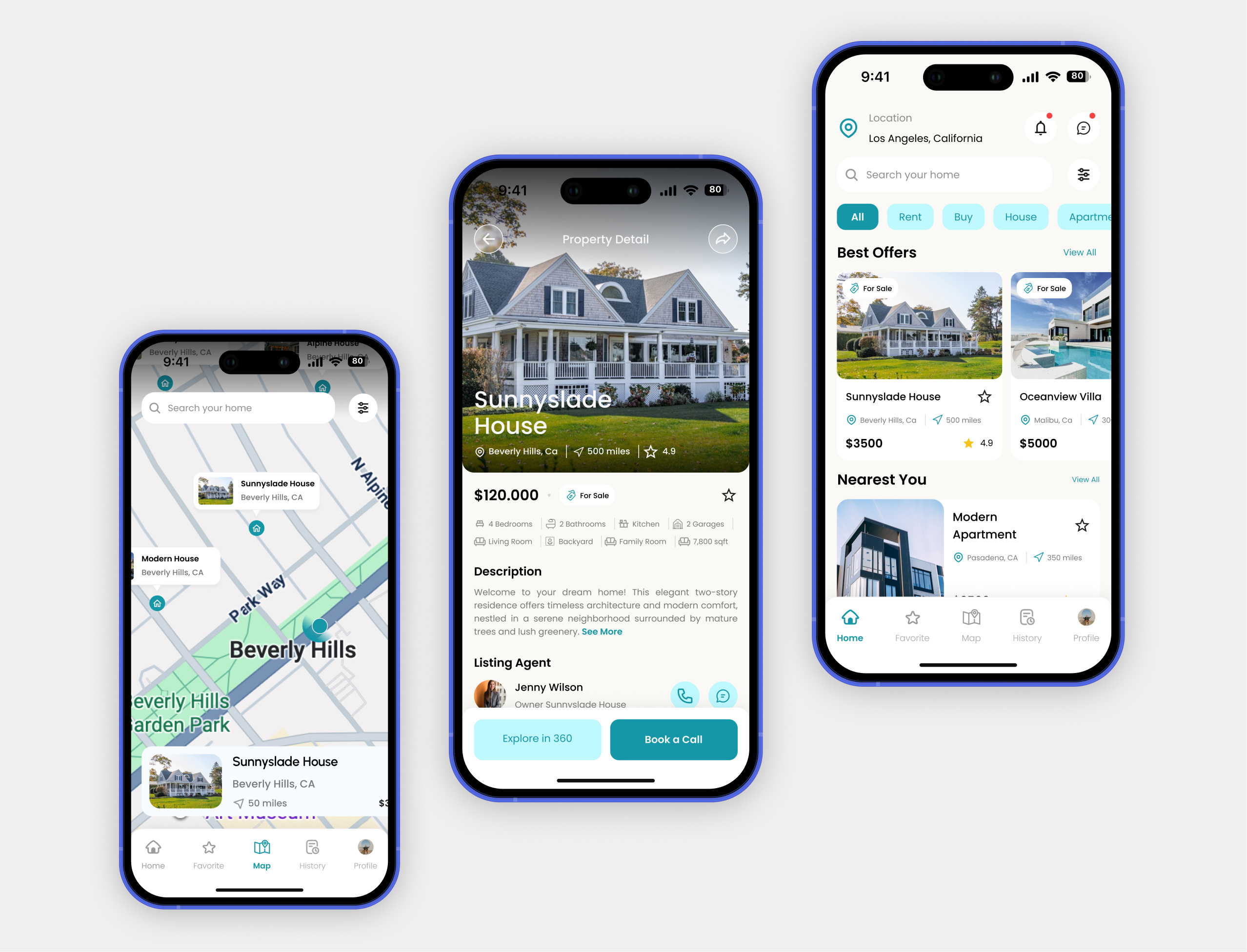 Example of Modern Mobile App Design 