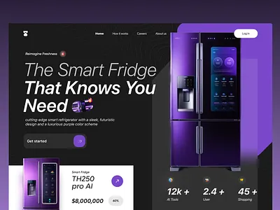 Home AI web ui design ai ai ui design clean ui home automation home ui minimal ui modern web product design smart home ui ui designer ux web web app web design web ui website website design