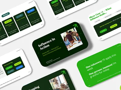 Workshop Pitch Deck dribbble showcase