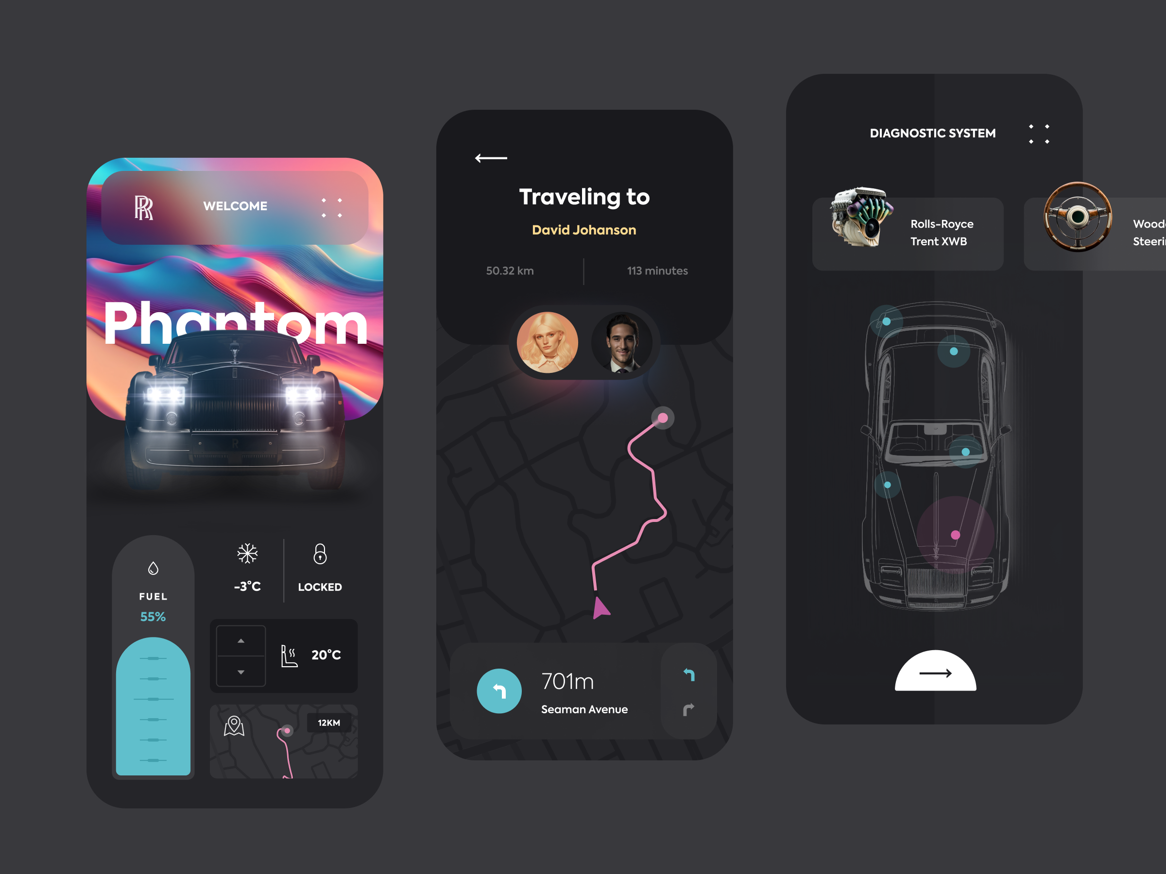 Car Companion Mobile App by Szymon Dziukiewicz for Lexogrine on Dribbble