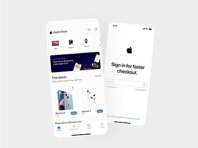 Apple Store UI UX Design Concept app apple apple design apple devices apple music apple store apple tv apple watch clean design design ios app ios design minimal app minimal app design minimal design mobile app mobile design ui ui design ui ux design