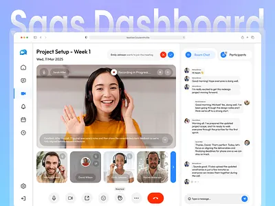 Video Conferencing Web App- Swan Design Agency cleandesign collaborationtool dashboard designconcept digitalworkspace interactiondesign interfacedesign lighthtemedesign meetingapp modernui productivitydesign saasdesign saasui uidesign uiinspiration uiux videoconferencing webappdesign webdasboard webdesign