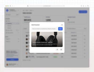 Share this product - Consistent UI consistent ui consistentui design system kit ui