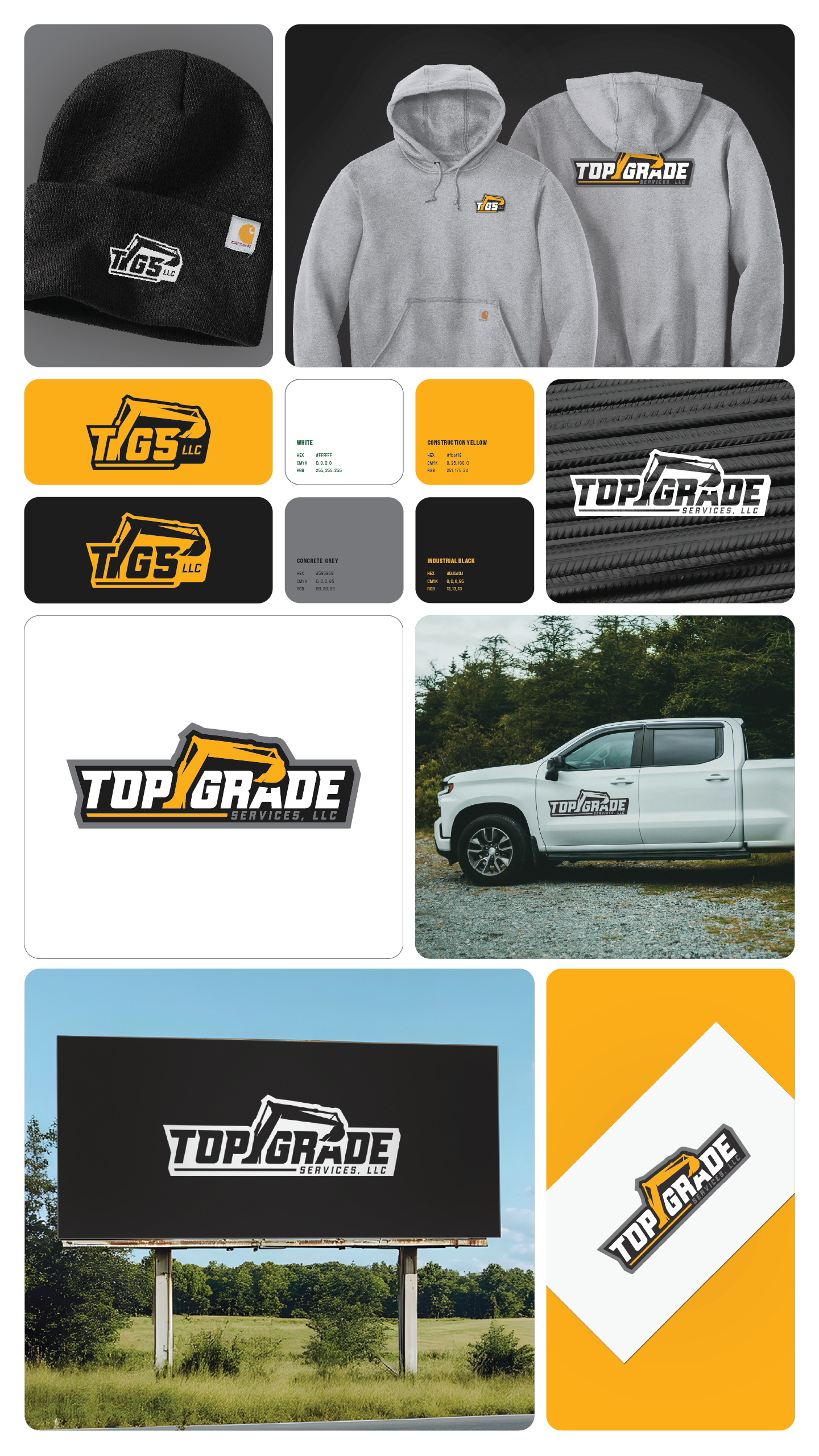 Top-Grade Services, LLC branding graphic design logo