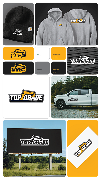 Top-Grade Services, LLC branding graphic design logo