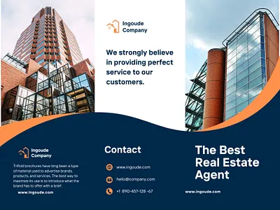 Professional and Standard Brochure Front cover Design. graphic design standard design