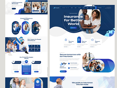 Insurn - Insurance Company Design health insurance ui