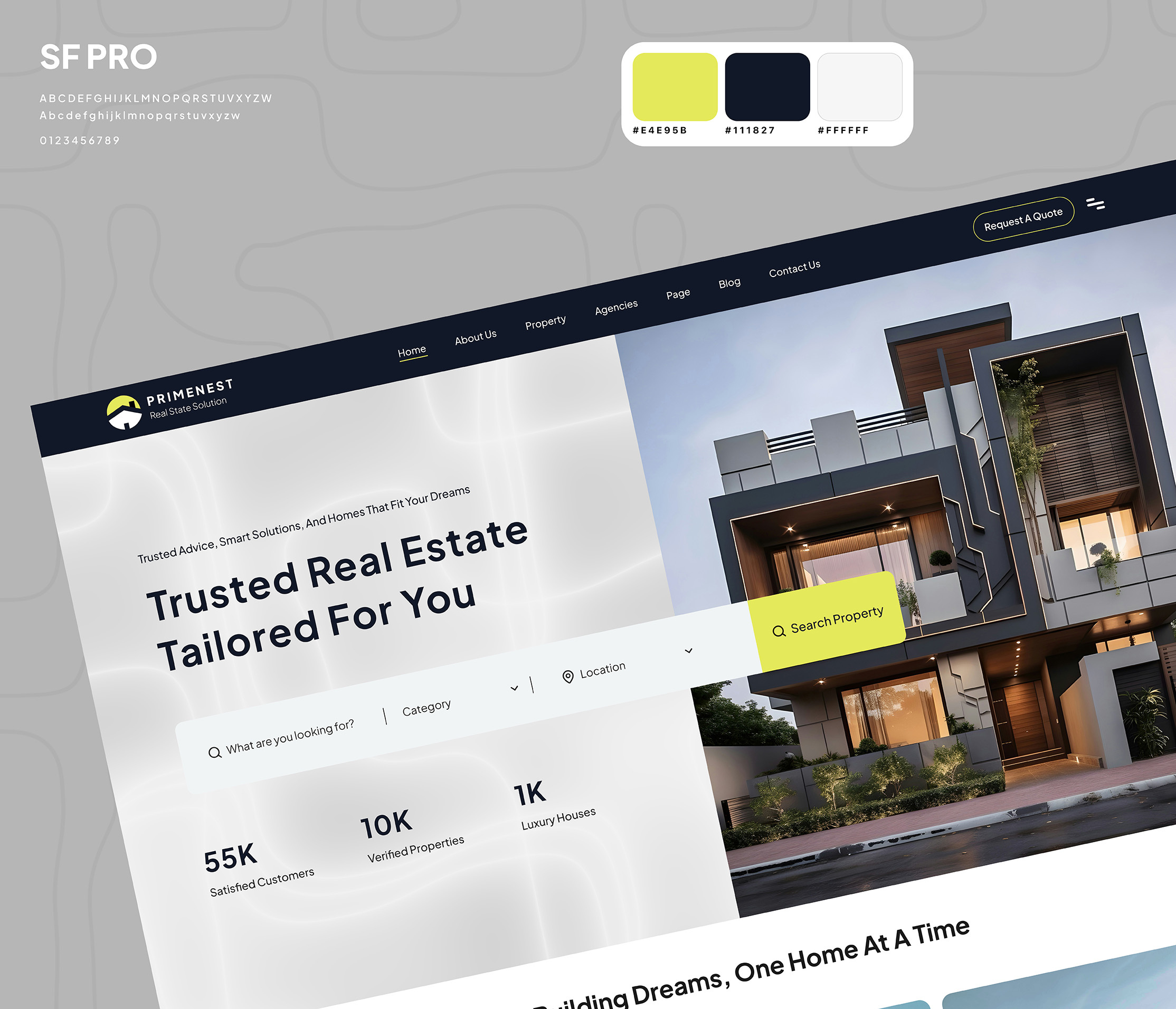 Example of Full Customized Website Development