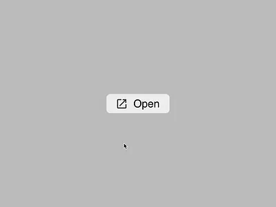 Day 102 - Open Interaction animation graphic design icon iconanimation interactiondesign microinteractions motion graphics motionicons open ui