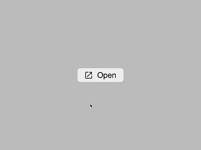 Day 102 - Open Interaction animation graphic design icon iconanimation interactiondesign microinteractions motion graphics motionicons open ui