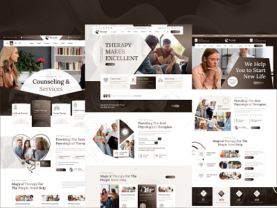Psycoin - Psychology Counseling Design therapy ui