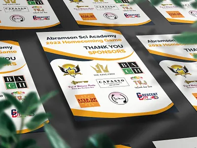 Homecoming Game Sci Academy Flyer shinyaccents