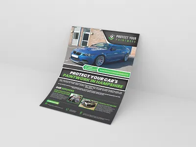 Vehicle Painting/ Car Painting Flyer socialpromo