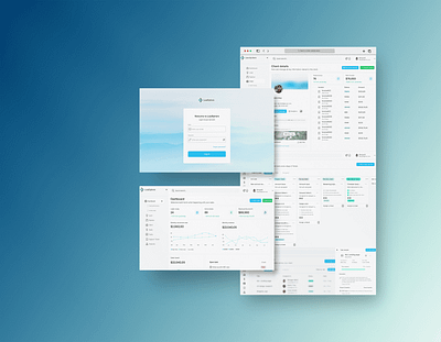 LeadSphere - CRM+ Sale web branding clean ui crm dashboard design figma landing page management modern web saas standerd crm ui ux web page website
