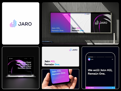 Jaro brand and identity branding design logo