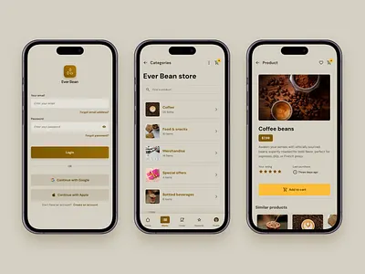 Mobile App Design coffee graphic design mobile mobile app mobile app design ui ui design ux ux design