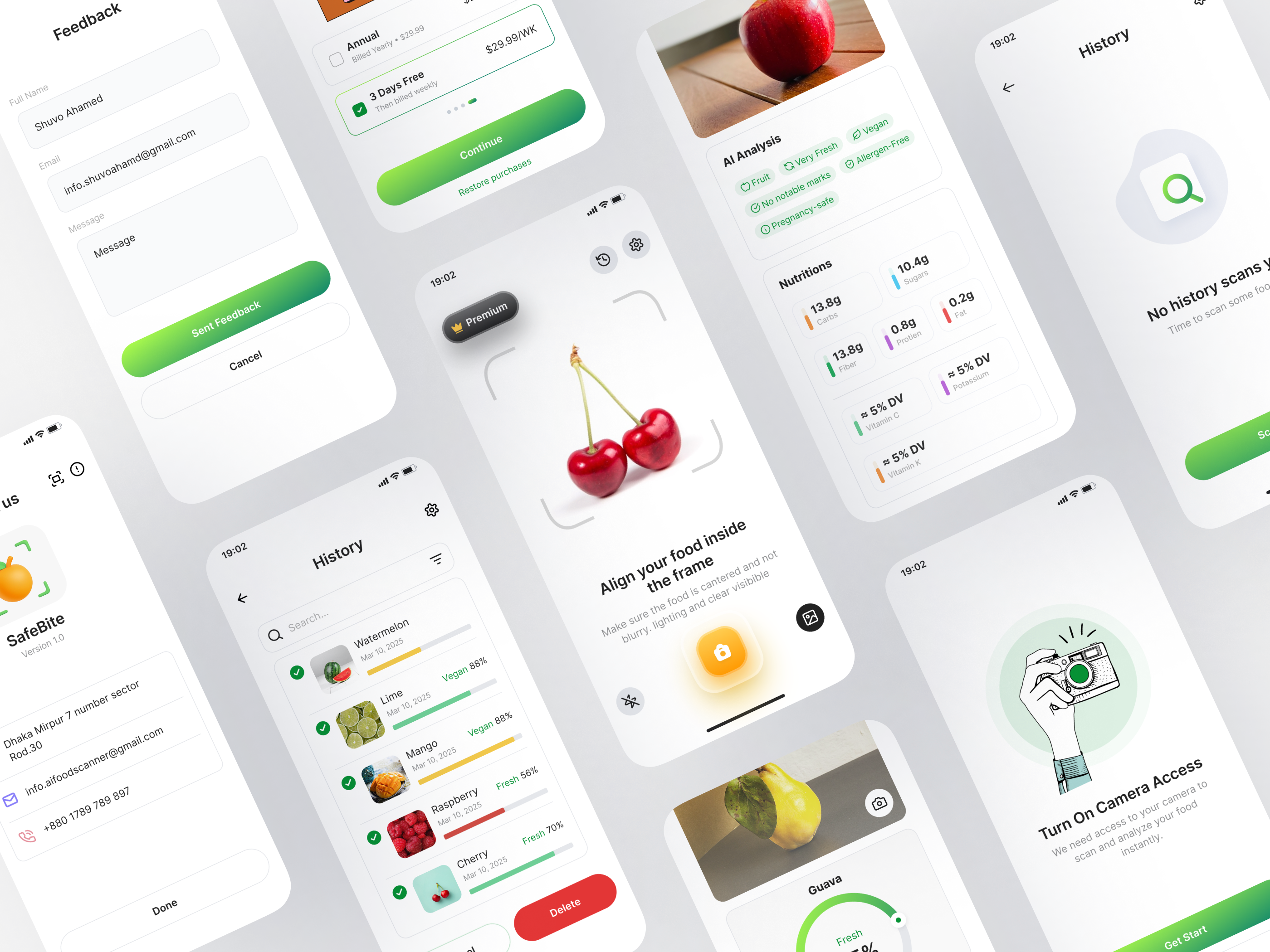 Example of Minimal Mobile App Design
