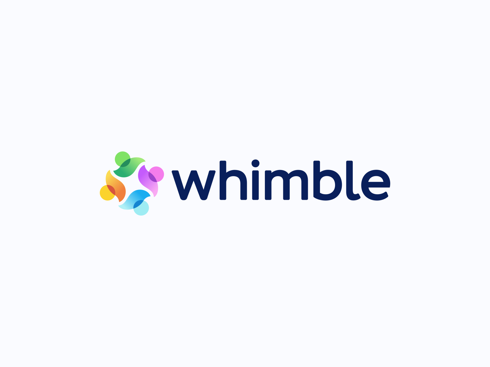 Gradient Logo Design - Whimble By Dalius Stuoka On Dribbble