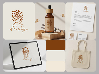 Transformative Nature Logo beauty branding branding business logo butterfly logo feminine brand feminine logo floral logo graphic design logo logo design minimal line art minimal logo minimalist logo nature inspired logo unique logo design