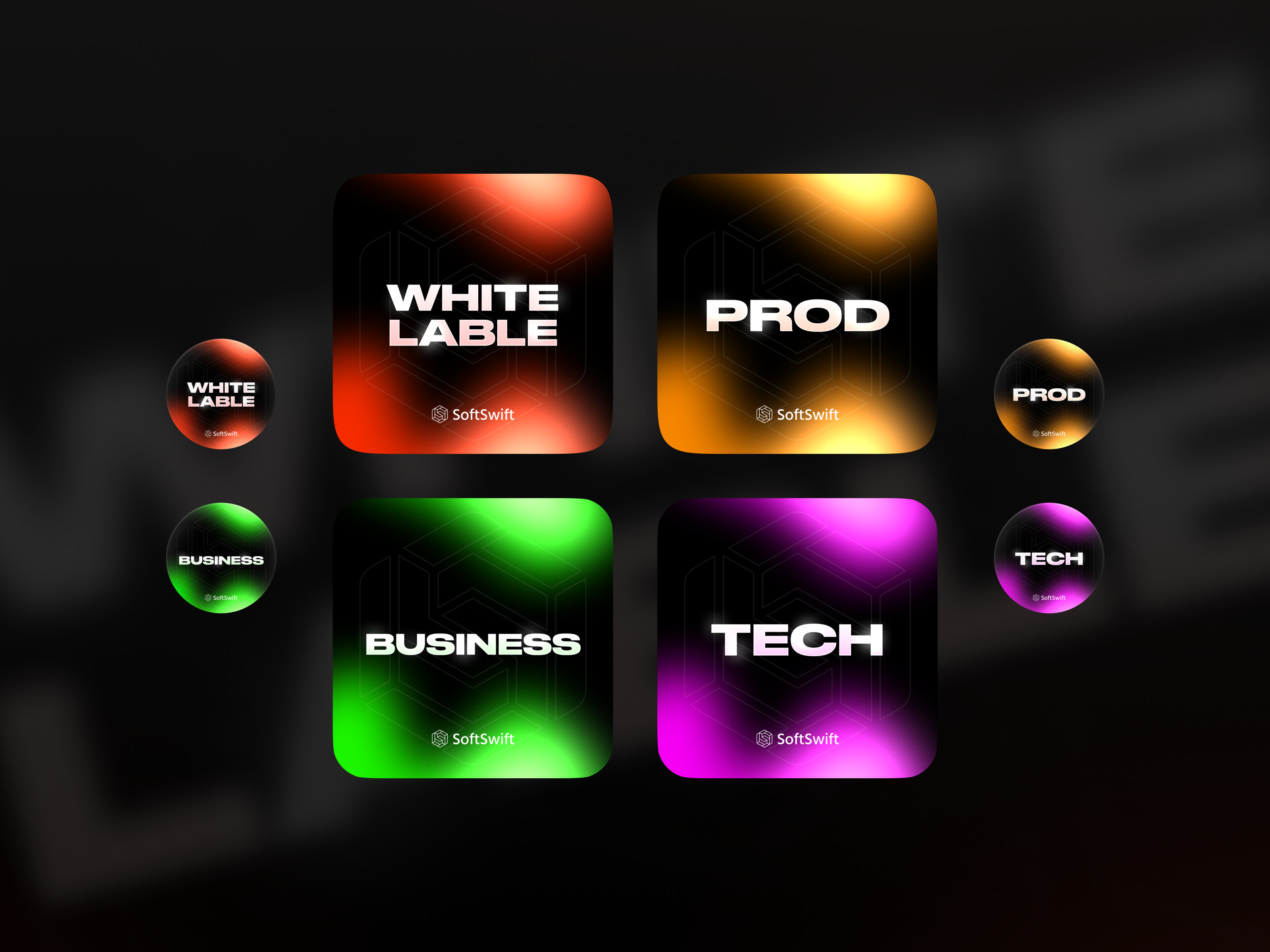 Telegram Banners - SoftSwift avatar avatar design avatars banners betting branding casino company crypto design figma gambling game glow telegram ui ux web web 3 web 3.0