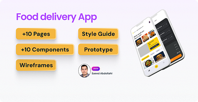 Food delivery App figma food delivery app graphic design ui ui ux ux
