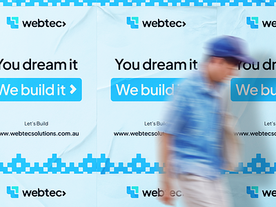 Webtec Software Agency Rebranding agency blue brand branding clean design figma fresh graphic design identity logo mockup motion graphics rebranding software vector webtec
