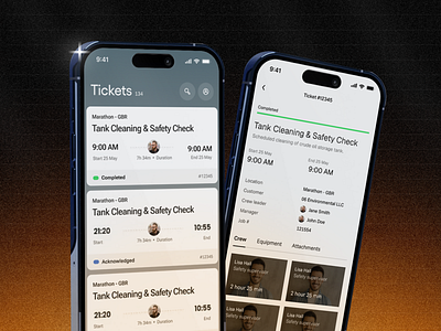 Offline-Ready Industrial Field App with Multi-Tenant Access modern ux