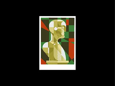 Golden Man artist artwork branding design graphic design illustration paint painting