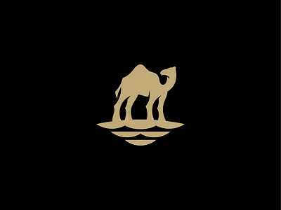 Camel Sea animal animallogo artist artwork branding camel design graphic design icon illustration logo mark symbol vector