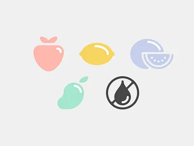 Tutti Frutti Icons artist artwork branding design fruit fruiticons graphic design icons illustration logo systemicons vector