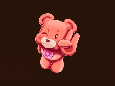 Evira Bear artist artwork bear branding design graphic design illustration logo vector