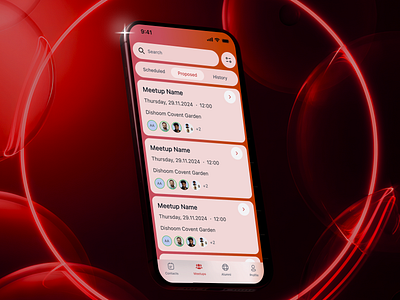Business Meetup App for Networking & Collaboration corporate