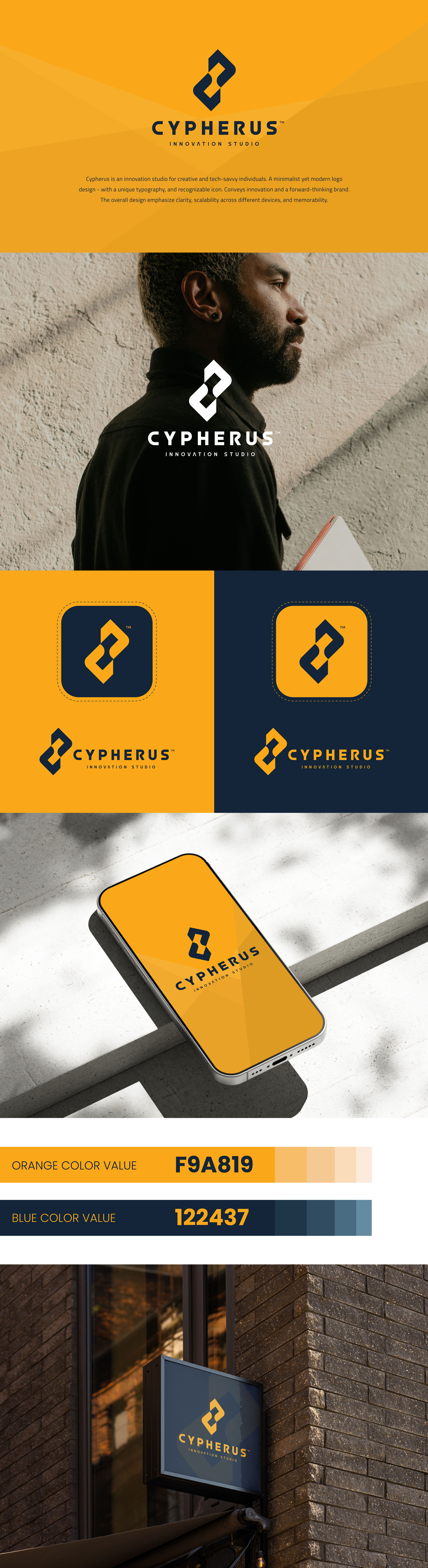 Cypherus Logo brand identity branding design icon logo ui ux vector