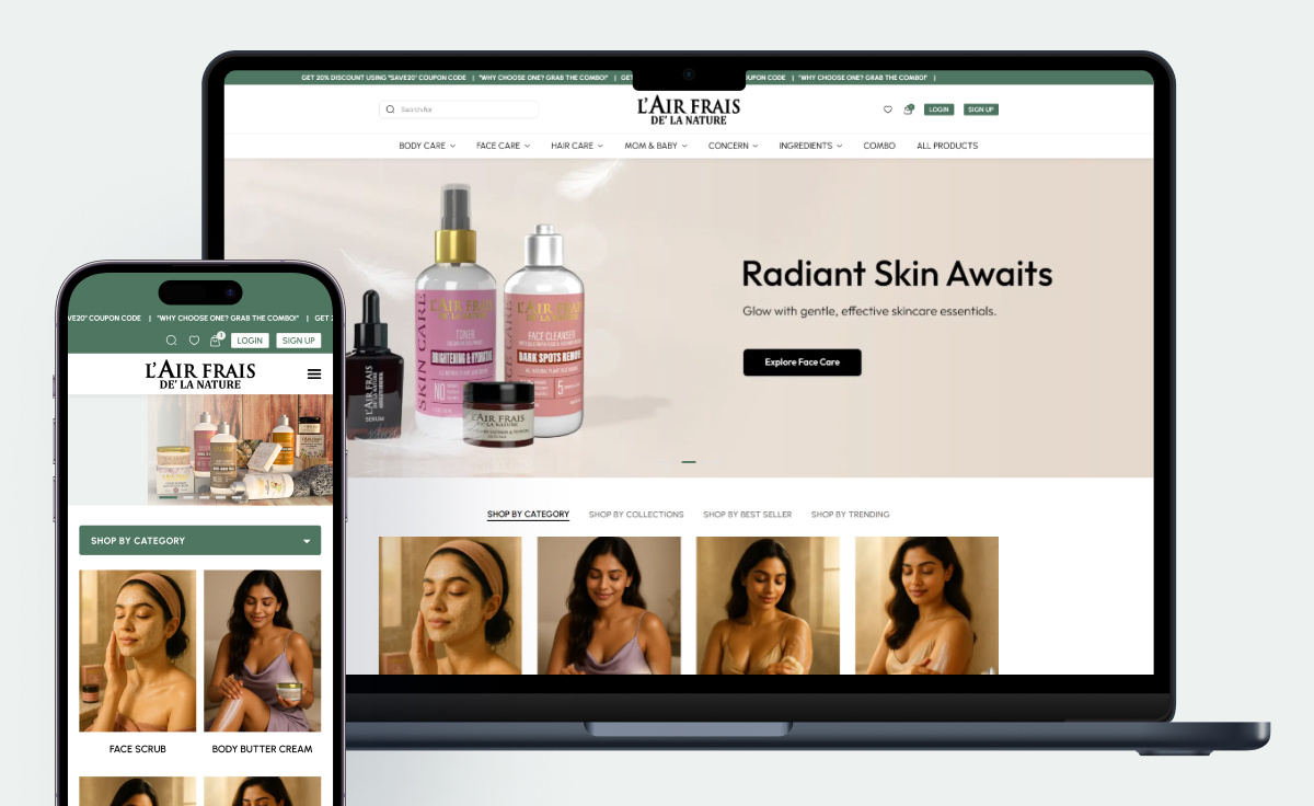 Example of High Converting Landing Page Design