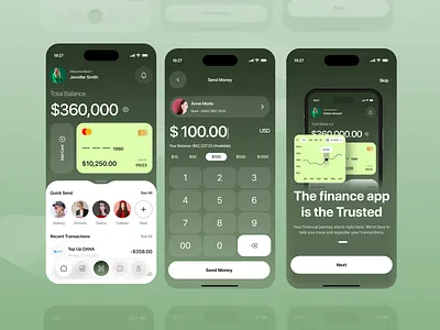 Finance mobile application ui design application banking blockchain clean ui crypto app cryptocurrency design digital wallet exchange finance finance ui fintech mobile app mobile ui modern ui payments ui ui designer ux wallet ui